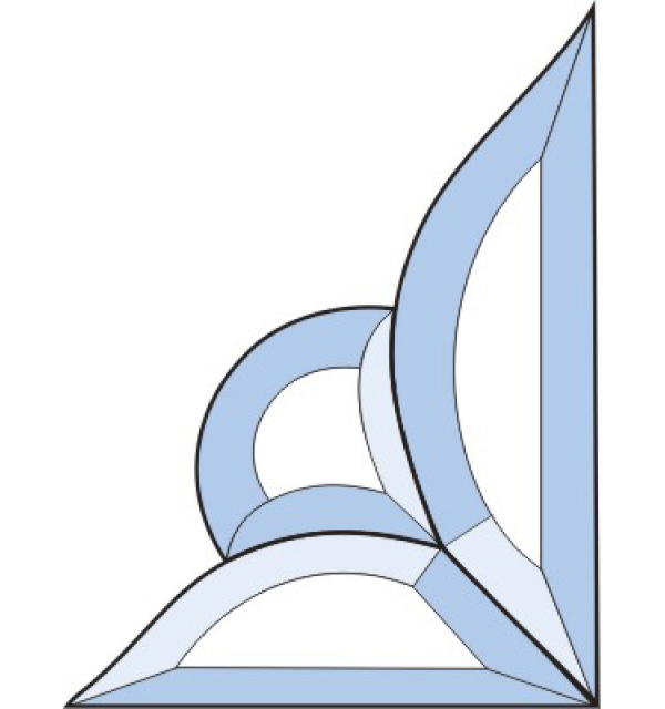 Фацет Decra Bevels DB236 / RB322R угол