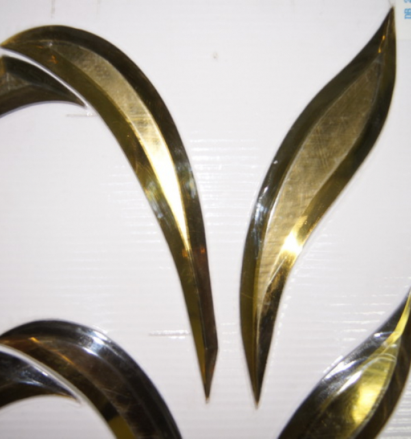 Фацет Decor Bevels DB347X листья