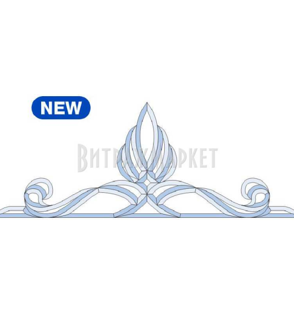 Фацет Decra Bevels DB359 дверной набор