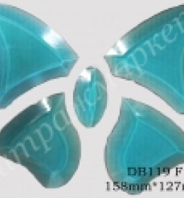 Фацет Decor Bevels DB119F бабочка
