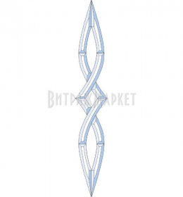 Фацет Decra Bevels DB245 / RB259 дверной набор