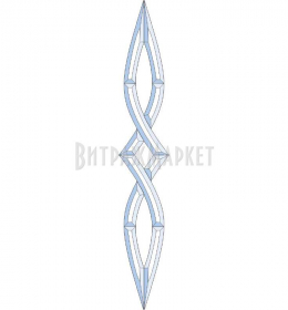 Фацет Decra Bevels DB246 / RB259.2 дверной набор